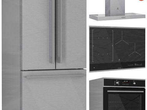 Electrolux Appliance Collection Set 01 3D मॉडल