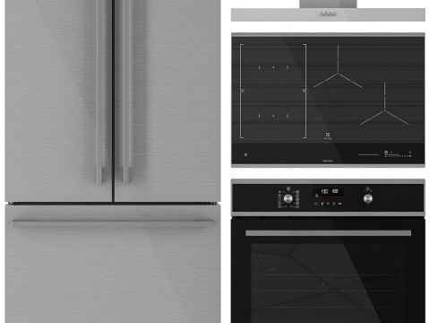 Electrolux Appliance Collection Set 01 3D मॉडल
