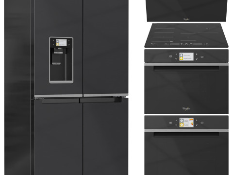 Whirlpool Appliance Collection Set 01 Model 3D
