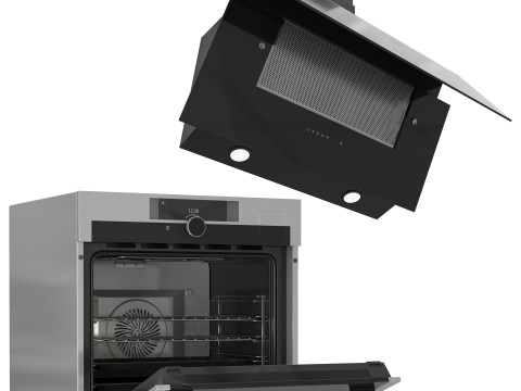 AEG Appliance Collection Set 01 3D Model