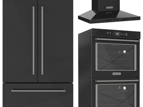 Kitchenaid Appliance Collection Set 01 3D 모델