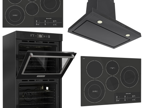 Kitchenaid Appliance Collection Set 01 3D 모델