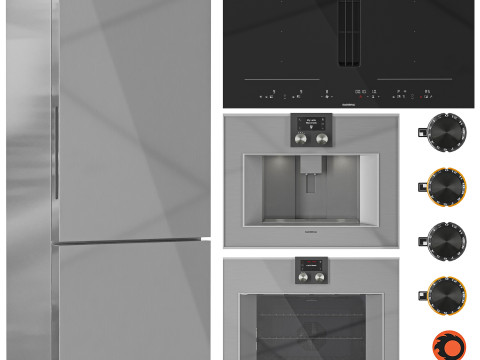 Gaggenau Appliance Collection Set 01 Modelo 3D