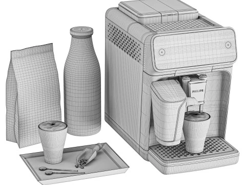Philips 5400 Series 3D Model