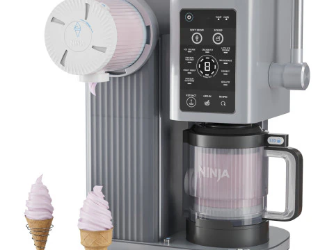 Ninja Ice Cream Maker NC701 3D Model