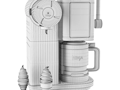 Ninja Ice Cream Maker NC701 3D Model