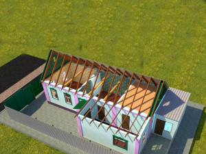 Old-house Modello 3D