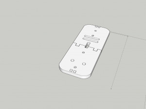 Pad for the castle Philips 5100 3D 模型