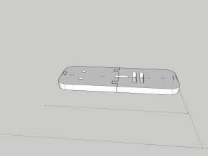 Pad for the castle Philips 5100 Model 3D