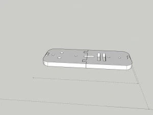 Pad for the castle Philips 5100 3D Model
