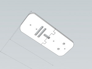 Pad for the castle Philips 5100 Model 3D