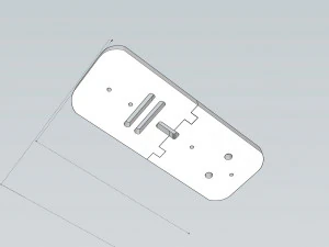 Pad for the castle Philips 5100 3D Model