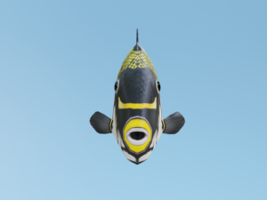 TriggerFish Modelo 3D