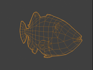 TriggerFish Modelo 3D