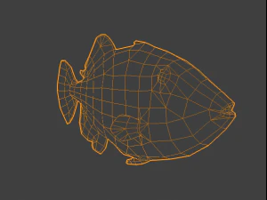 TriggerFish 3D Model