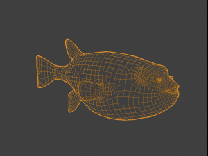 PufferFish Modelo 3D