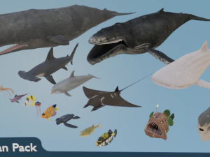 Pacote Osean Modelo 3D