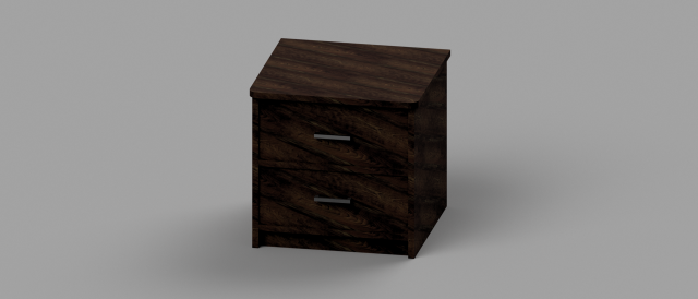 Bedside table Modèle 3D .c4d .max .obj .3ds .fbx .stl .blend 