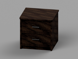 Bedside table 3D Model