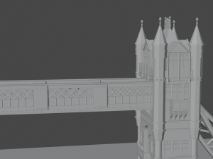 English bridge 3d blender 3D Model