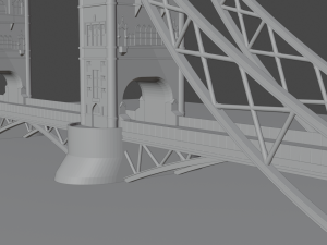 English bridge 3d blender 3D Model