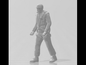 Mountain rescuer printable 3D 打印模型