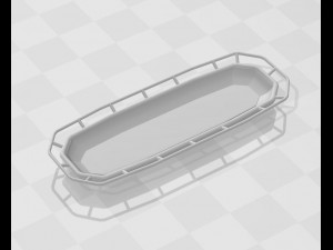 Mountain rescuer - victim on a stretcher - printable Model Cetak 3D