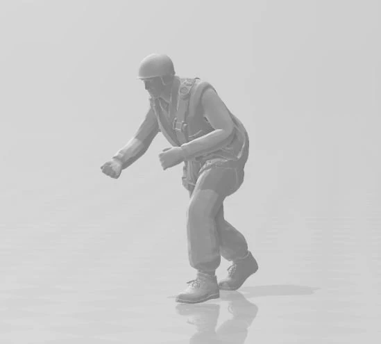 Mountain rescuer printable 3D Print Model .c4d .max .obj .3ds .fbx .stl .blend