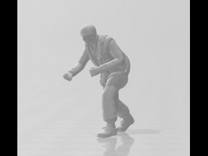 Mountain rescuer printable 3D-Druckmodell