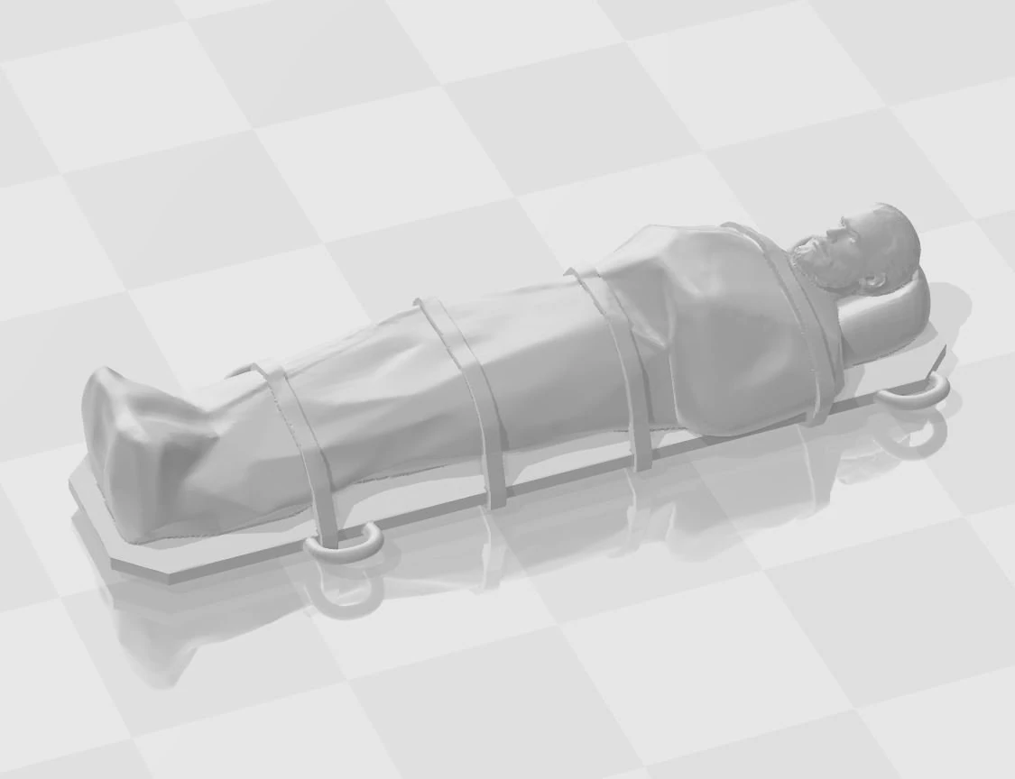 Mountain rescue operation2 printable 3D Print Model .c4d .max .obj .3ds .fbx .stl .blend