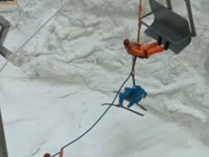 Mountain rescue operation3 printable Model do druku 3D