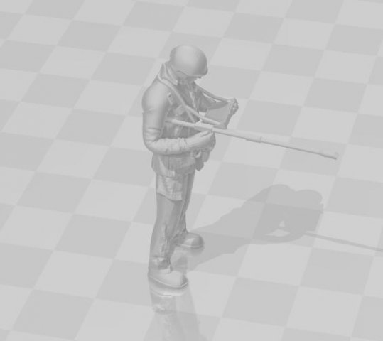 Mountain rescuer printable Modelo de Impressão 3D .c4d .max .obj .3ds .fbx .stl .blend