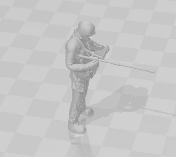 Mountain rescuer printable 3D Print Model .c4d .max .obj .3ds .fbx .stl .blend