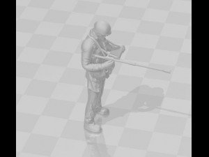 Mountain rescuer printable 3D 打印模型