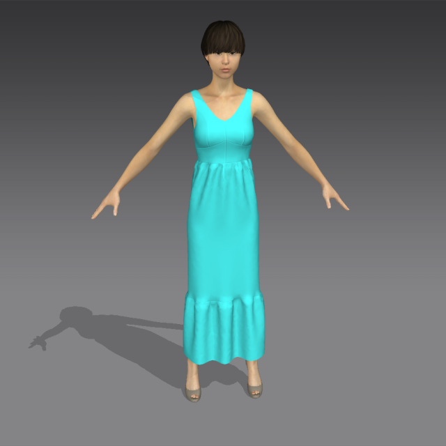 Sleepshirt Model 3D .c4d .max .obj .3ds .fbx .stl .blend 