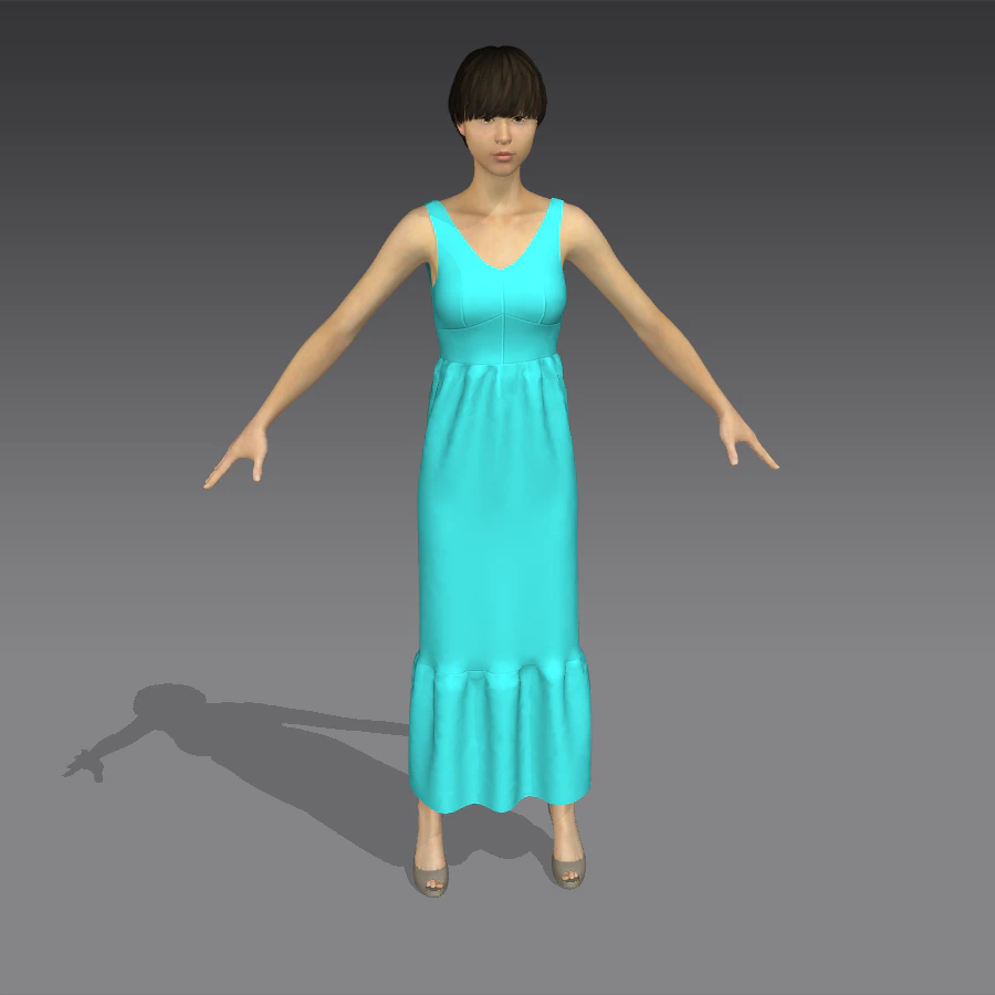 Sleepshirt 3D Model .c4d .max .obj .3ds .fbx .stl .blend 