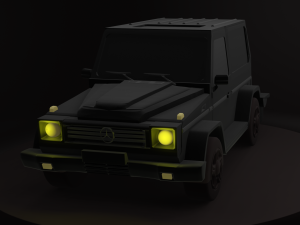 Mercedes-Benz G-class 3D 모델