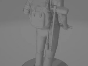 Joel from the last of us Rig 3D Print Model