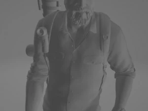 Joel from the last of us Rig 3D Print Model