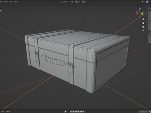 Suitcase Game Asset Modelo 3D
