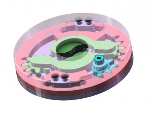 3DP2BLROD10A-3D Printable Iris mechanism 3D 프린트 모델