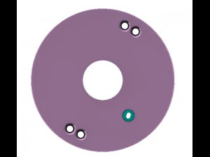 3DP2BLROD10A-3D Printable Iris mechanism 3D Print Model