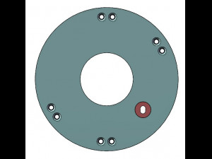 3DP2BLROD20A-3D Printable Iris mechanism Modello di stampa 3D