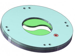 3DP2BLROD40A-3D Printable Iris mechanism 3Dプリントモデル