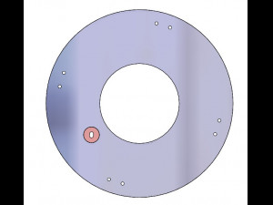 3DP2BLROD40A-3D Printable Iris mechanism 3Dプリントモデル