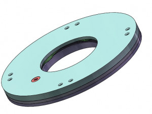 3DP2BLROD40A-3D Printable Iris mechanism 3Dプリントモデル
