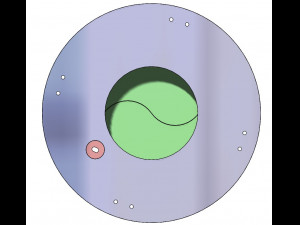 3DP2BLROD40A-3D Printable Iris mechanism 3Dプリントモデル