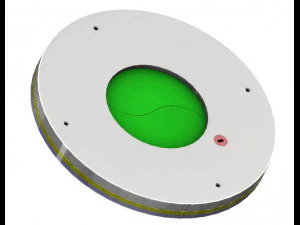 3DP2BLROD60A-3D printbaar irismechanisme 3D printmodel