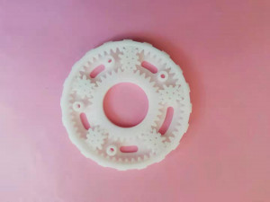 3D Printable Planetary Gear Type Iris Diaphragm -5 Blades-D64d23 3Dプリントモデル