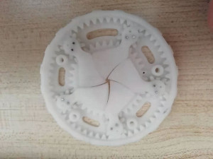 3D Printable Planetary Gear Type Iris Diaphragm -5 Blades-D64d23 3Dプリントモデル